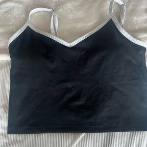 Gilly Hicks Black and White Tank Top